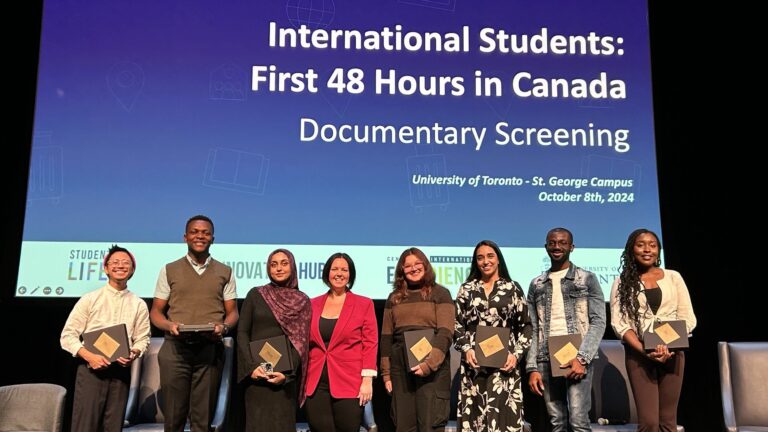 International Students: First 48 Hours in Canada Documentary Screening at the University of Toronto – St. George Campus