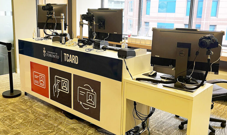 TCard office reception desk